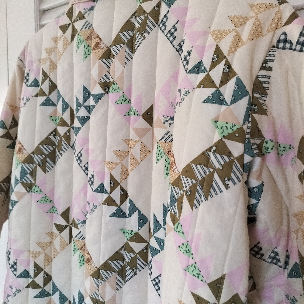 Universal Thread Patchwork Quilted Jacket Women’s… - image 6